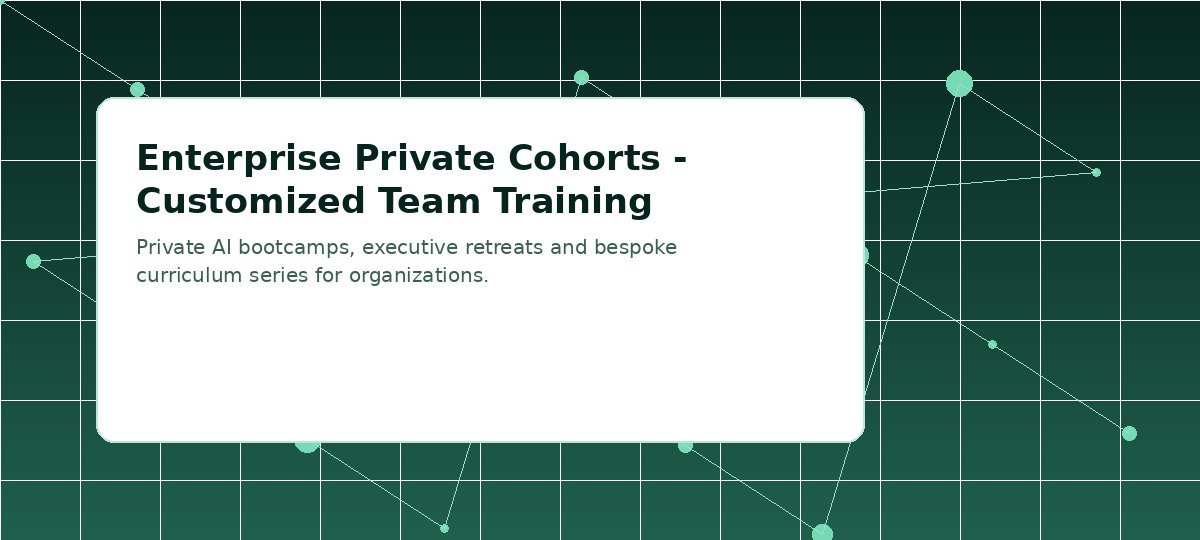Enterprise Private Cohorts - Customized Team Training visual placeholder