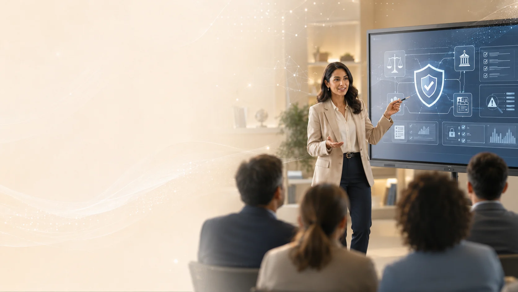 Government team planning accessible policy-bound AI