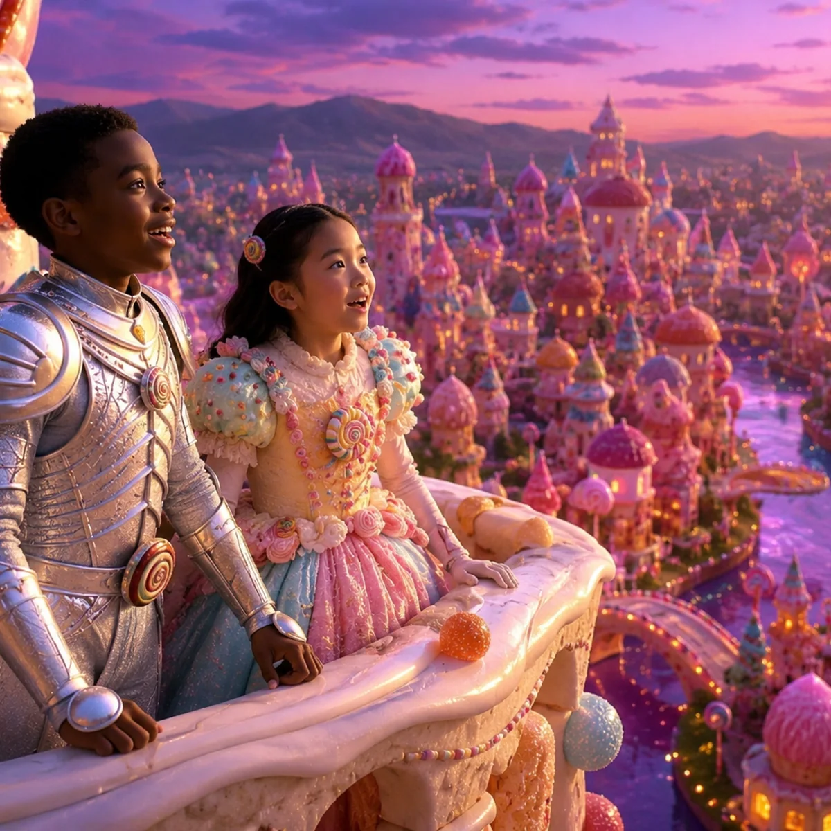 Bande concept Candy Kingdom